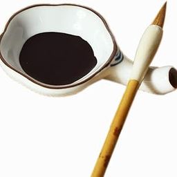 Multifunctional Inkwell Dish Porcelain Handmade Ink Well Inkstone with Brush Holder for Chinese Japanese Calligraphy Painting Practice-picture-23