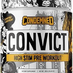 Convict 50 Serve High Stim Pre-Workout (285 Grams, Orange Mango)-picture-18