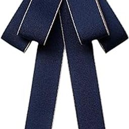™ Bow Tie for Women Ladies Pre Tied Bowtie for DIY Costume Accessories Working Blue | Pins & Brooches | Fashion Jewelry-image-91