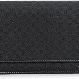 Cheque Book Holder Organizer for Men and Women in PU Leather with Black Color-30