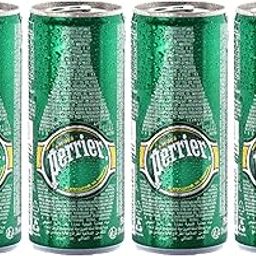 Perrier Sparkling Natural Mineral Water Can - 4 Pack, 4 x 250 ml-image-96