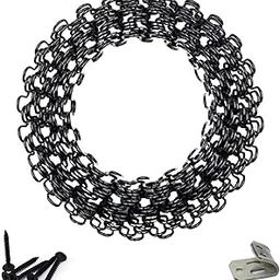 QZibeva Upholstery 1 Pcs Zig Zag Spiral Spring Replacement 2 Inch [Wide] 7 Meter [Length] for Furniture Seat Repair, Chair Couch Repair Automotive and Others-image-29