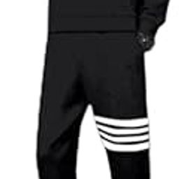 Men Polyester Tracksuit (TH_14_PAIR_BLACK_M_PT)-image-21