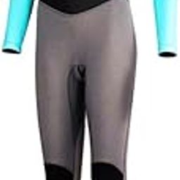 Little Surprise Box Mint, Grey & Black Full-Length Scuba Swimsuit | 1.5mm Neoprene Swimwear | Teens & Adults - S-image-64
