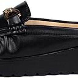Loafers for Women Ladies Formal Loafer Woman Stylish Platform Heel Footwear Women's Chunky Korean Shoes with Heels Girls Slip On Office Bellies-image-99