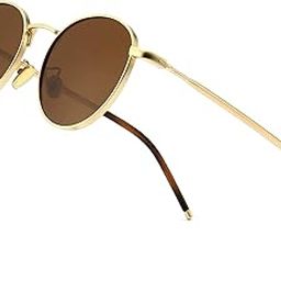 Ponderable UV Protection Coating Round Sunglasses for Men and Women Classic Vintage Metal Sun Glasses-image-77
