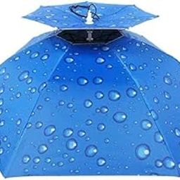 Umbrella Hat with Adjustable Head Ring for Outdoor Activities, Photography, Walking-image-42