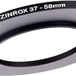 ZINROX® 37-58mm Step Up Lens Filter Adapter Ring, Set of 1 Piece - Size : 37mm to 58mm Stepping Ring-image-58