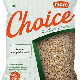 More Choice Superior Pulses - Roasted Bengal Gram, 1kg Pouch-image-39