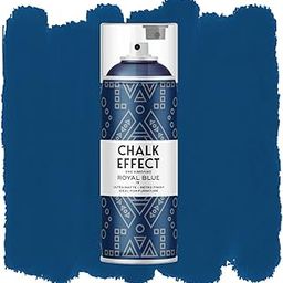 Cosmos Lac Chalk Effect Royal Blue Extreme Matte Spray Paint-21