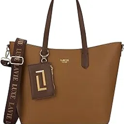 lavie luxe Women's Duo Hailey Tote Handbag for Women | Tote Bag for Work | Ladies purse | Stylish Shoulder Bag | Ladies Gift-picture-0