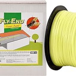 SAIFE VETMED Flyend Power Band | Sticky Fly Trap/Insect Catcher | Eco-Friendly Fly Trap for Farms, Gardens, Sheds & Households | 500m, Pack of 2-image-30