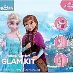 Princess by RENEE Disney Frozen Fantasy Glam Kit | Skin Friendly Makeup Combo For Preteens | Includes Elsa Unicorn Makeup Kit, Icecream Lip Gloss & Candy 3-in-1 Tinted Lipstick-image-63