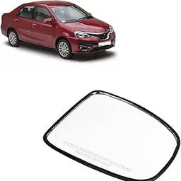 DD CUSTOM Right [Driver] Side View Sub Mirror Glass Plate for Toyota Etios Type-2-31