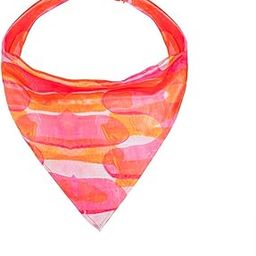Abstract Headscarf Headband with Elastic | Pink Color Satin Head Wrap | Bold Fashion Headscarf | Statement Headband | All Day Wear | Stylish Design-image-48