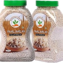 Nourcery Pearl Barley, 1kg | Hulled Barley) |High Fiber Jau |Whole Barley |Low Glycemic Index |Raw Barley Grain |Healthy by nature |Cooks Like Rice| Ideal for Risottos & Soups| Naturally Gluten Free |-image-53