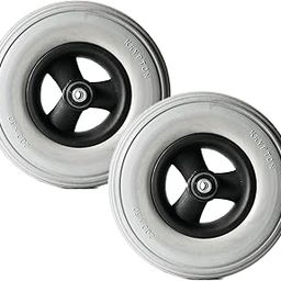 Welimark 8-Inch (20cm) Front Wheel for Electronic Wheelchair – Smooth & Durable Mobility with Bearings.(Pack of 2), Electric)-image-34
