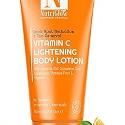 Nutriglow Advanced Organics Vitamin C Lightening Deep Moisture, Brightening Body Lotion for Men and Women - 150mL-38