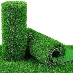 Polyurethane 35 Mm High Density Artificial Grass Carpet Mat for Balcony, Lawn, Door (Natural Green, 2 X 5 Feet)-21
