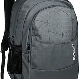 Unisex Polyester 35L Backpack School Bag Women Men Boys Girls Class 6 to 12 children Daypack College Bag Book School Sports Bag Weekend Bag with rain cover-image-1