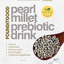 FounditGood Fermented Kambu Koozh Powder – Instant Precooked Pearl Millet Prebiotic + Postbiotic Drink – Gut-Friendly Superfood, Hydrating & Cooling, Gluten-Free, Easy-to-Mix, Natural Electrolytes-image-31
