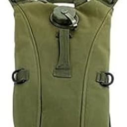 Generic Military-Style Hydration Pack, 2.5L Water Bladder, Adjustable Straps, Army Green-image-32