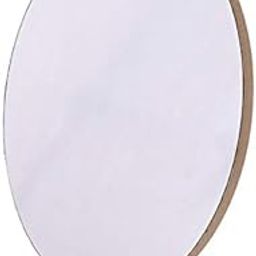 Victor Enterprises Wooden Brown Oval Table Mirror with Stand (6.5 Inch)-6