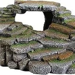 Shirlip Cave Hideout – Decorative Resin for Aquariums & Terrariums – Great for Reptiles, Amphibians, and Fish Climbing for Natural Look-30