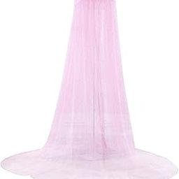 Net Bed Canopy Netting Outdoor IndoorHammocks Cribs Hanging Decor Light Pink-image-70