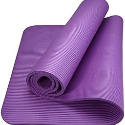Yoga Mats for Women and Men NBR Material with Carrying Strap, Extra Thick Exercise Mats for Workout Yoga Mat for Women for Workout, Yoga, Fitness, Exercise Mat Anti Slip Yoga Mats (4mm) (Purple)-image-68