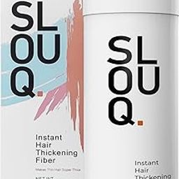 Slouq Hair Building Fibers (Black) 25gm - Hair Thickening Fibers For Thin & Fine Hair -Instant Coverage | Natural & Water Resistant - For Men and Women-image-108