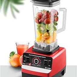 Professional Heavy Duty Blender, High-Speed Multifunction, 2 Litres BPA Free Jar, 100% Copper Motor, Pulse Function. 4500 watts-image-26