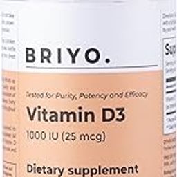 Briyosis Briyo Vitamin D3 1000 IU-For Bone Health, Muscle Function And Immune Support Strength Immune System Softgel Better Energy For Healthy And Strong For Men/Women-image-48