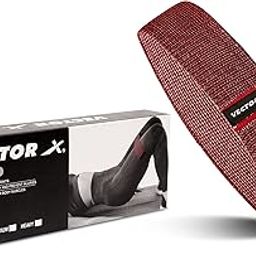Vector X Fabric Resistance Band - Loop Hip Band for Women & Men for Hip, Legs, Stretching, Toning Workout-image-87