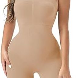 Strapless Shapewear Bodysuit Butt Lifter Body Shaper for Women Underdress Tummy Control Full Body Shaping-image-50