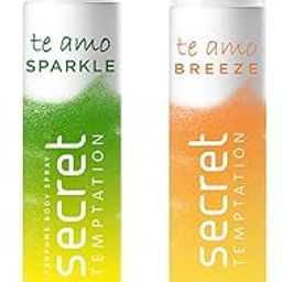 Secret Temptation Te Amo Sparkle and Breeze No Gas Perfume Body Spray for Women, Pack of 2 (120ml each)-image-53