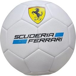 TOY STATION Football Professional Match Foot Ball Training Original for All Ages Group PVC Stitched Standard Sports Turf Ball with Pin - Multicolor Size 5 (Football White-FERRA)-image-28