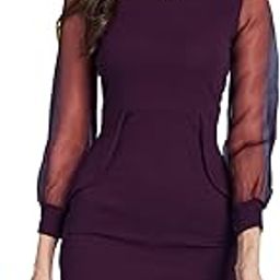 Women's Knee Length 3/4 Sleeve Lycra Solid Bodycon Dress, One Piece Dress-image-29