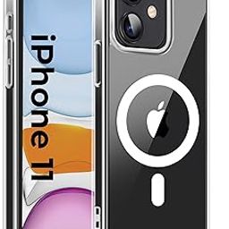 A rtistque Back Cover Case for iPhone 11 Compatible with MagSafe | Sleek Hard Crystal ClearBack | Drop & Camera Protection | Shockproof Mobile Case for iPhone 11 (PC & TPU - Transparent-image-55