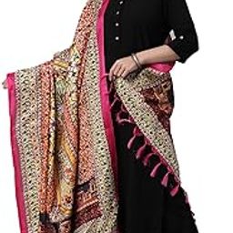 Women's Art Silk Dupatta-image-1