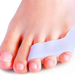 Pinky Toe Separator & Straightener, Updated Tailors Bunion Pads, Gel Toe Separators for Pinky Toe 1 Pairs Gel Toe Separators-49
