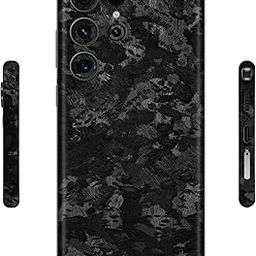 Capes India Mobile Phone Skins Compatible with Samsung Galaxy S23 Ultra | Not a Cover/Case | Protective Film Vinyl Sticker (Forged Carbon, Full Body Skin)-image-18