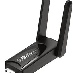 Bluetooth Adapter for pc Improved (Bluetooth 5.4 + WiFi 6 (AX1300) High-Gain Dual Antenna)-image-41