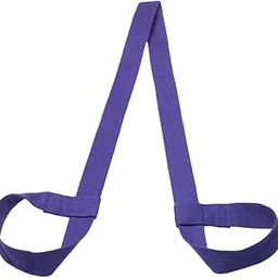 Loom Tree Cotton Yoga Mat Strap Pilates Mat Carrier Fitness Stretchy Loop Purple-image-77