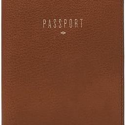 fossil Women Leather Travel Brown Card Case Wallet Slg1499200-picture-6
