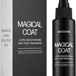 Suroskie Magical Coat 100ml | India's First Anti-Frizz Treatment | Waterproof Hair Styling | Dry, Frizzy & Glossy Hair | Heat Protection spray | Hair Spray For men & women| All Hair types-56