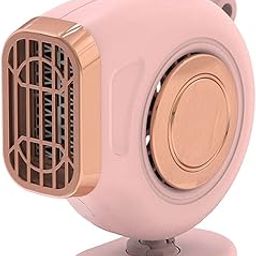 JAZZY PEARLS Electric Car Defogger Fast Heating Plug Lighter Dryer 150W Fit for Winter Pink 24V for Truck-15
