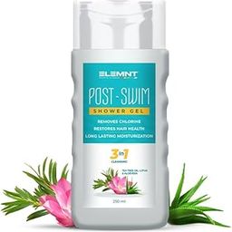 Elemnt Post Swim Shower Gel for Teens & Adults | Chlorine & Odour Clear Body Wash | Prevents Body Acne, Exfoliates & Deep Cleanses Skin | Contains Tea Tree Oil, Aloe Vera, Lotus Extracts - 200 ml-11