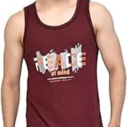 Bharat Casual Regular Fit Trendy and Fashionable Printed Cotton Tank Tops/Gym Vest for Men I Perfect Sleeveless Sando for Gymwear & Sports - Multicolor (Size - S to XXL)-image-13