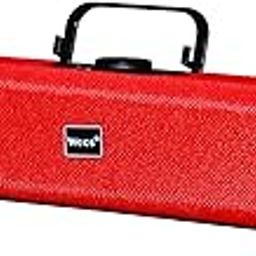 Sonicbar Soundblitz Bluetooth V5.0 Textured Body 10W RMS USB in, TF Input, Mobile Holder, Volume Knob - Elevate Your Audio Experience (Red)-picture-15